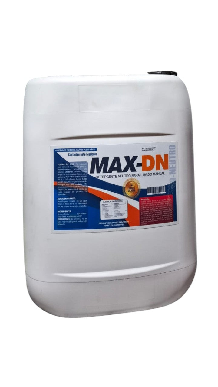 DN Detergente Neutro para Lavado Manual MAX