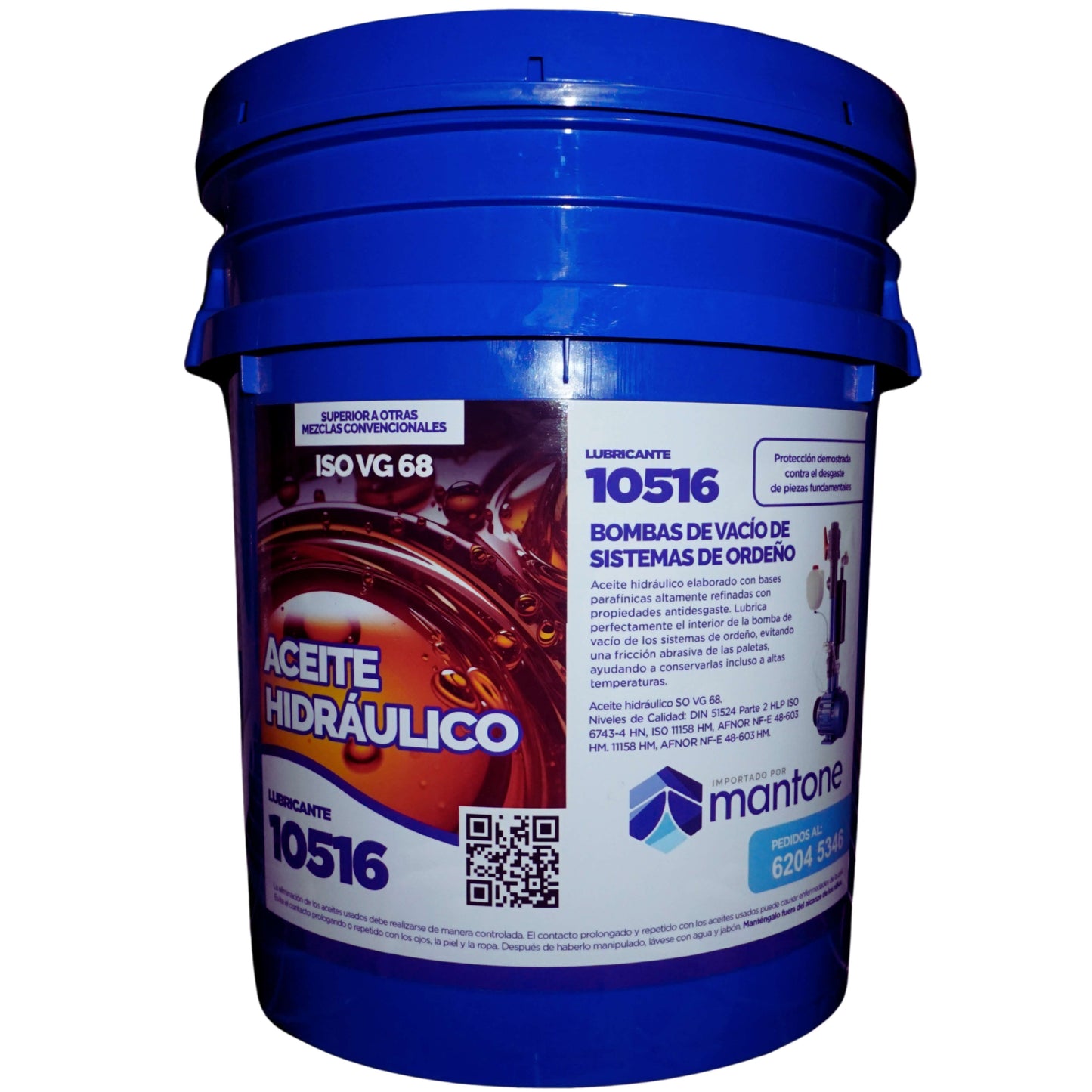 ACEITE 10516 BOMBAS DE VACÍO DE SISTEMAS DE ORDEÑO (CUBETA)