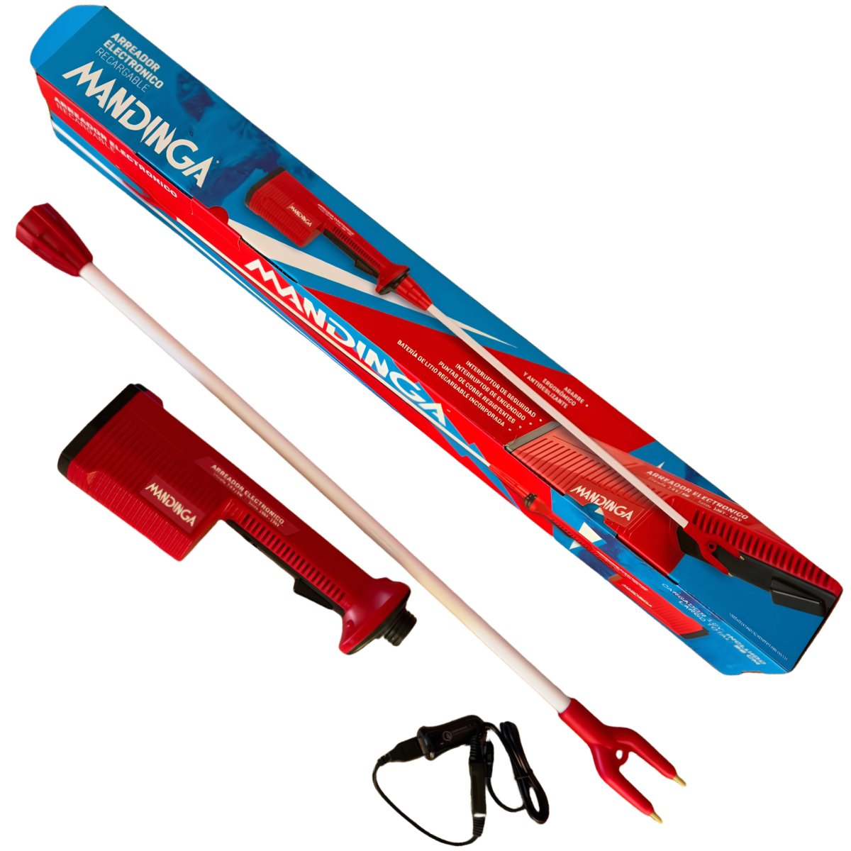 ARREADOR RECARGABLE MANDINGA C/BATERIA LITIO Y CARGADOR