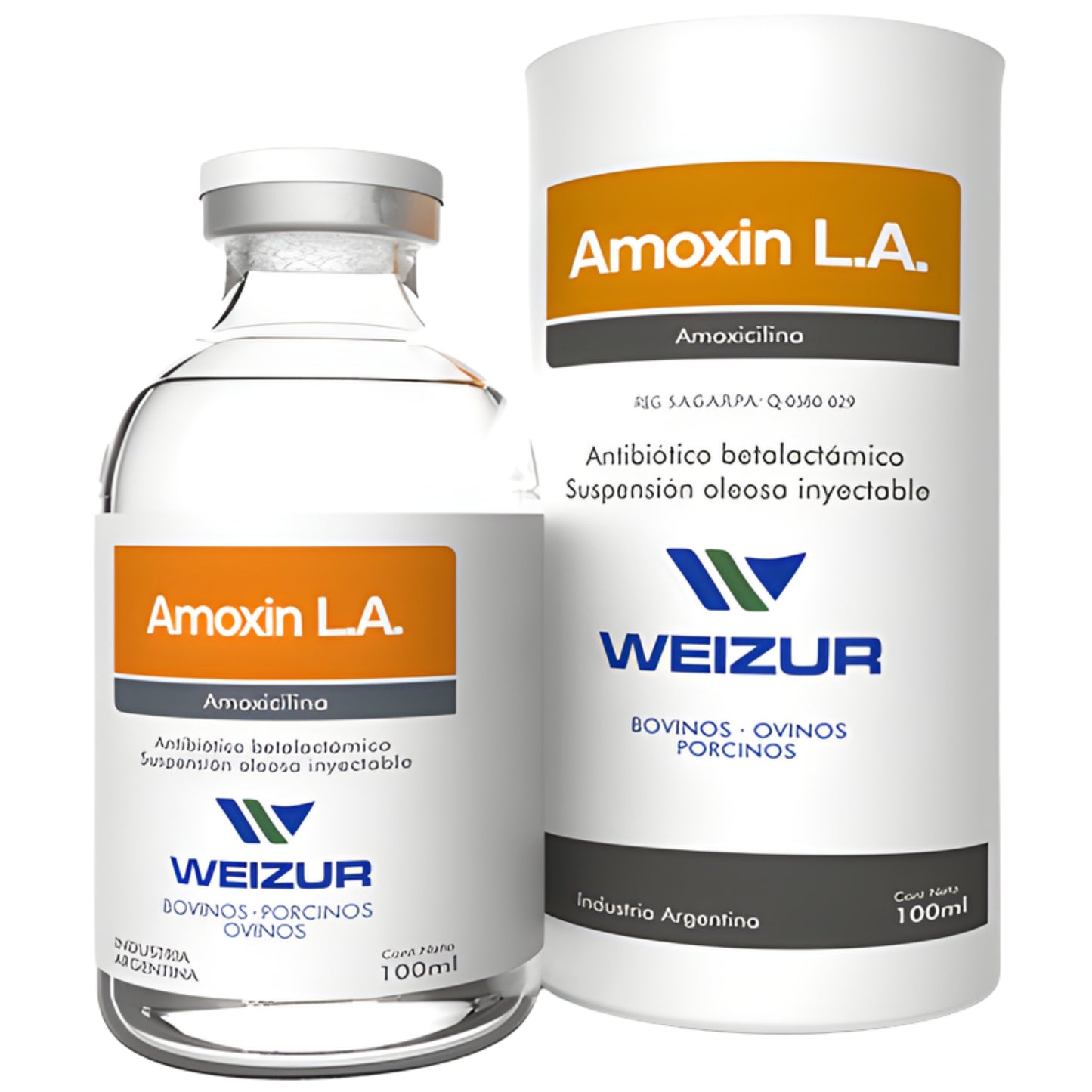 FRASCO DE AMOXIN L.A 100 ML