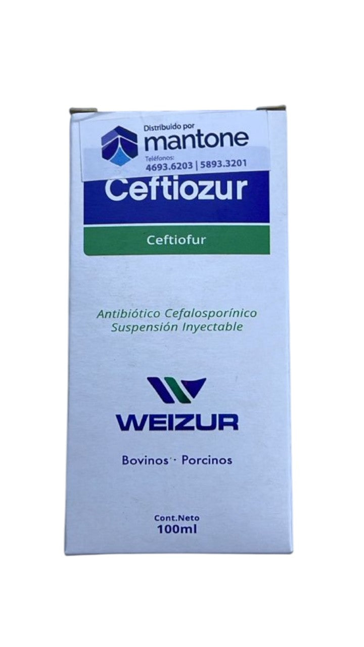 FRASCOS DE CEFTIOZUR X 100ML/LOTE #264