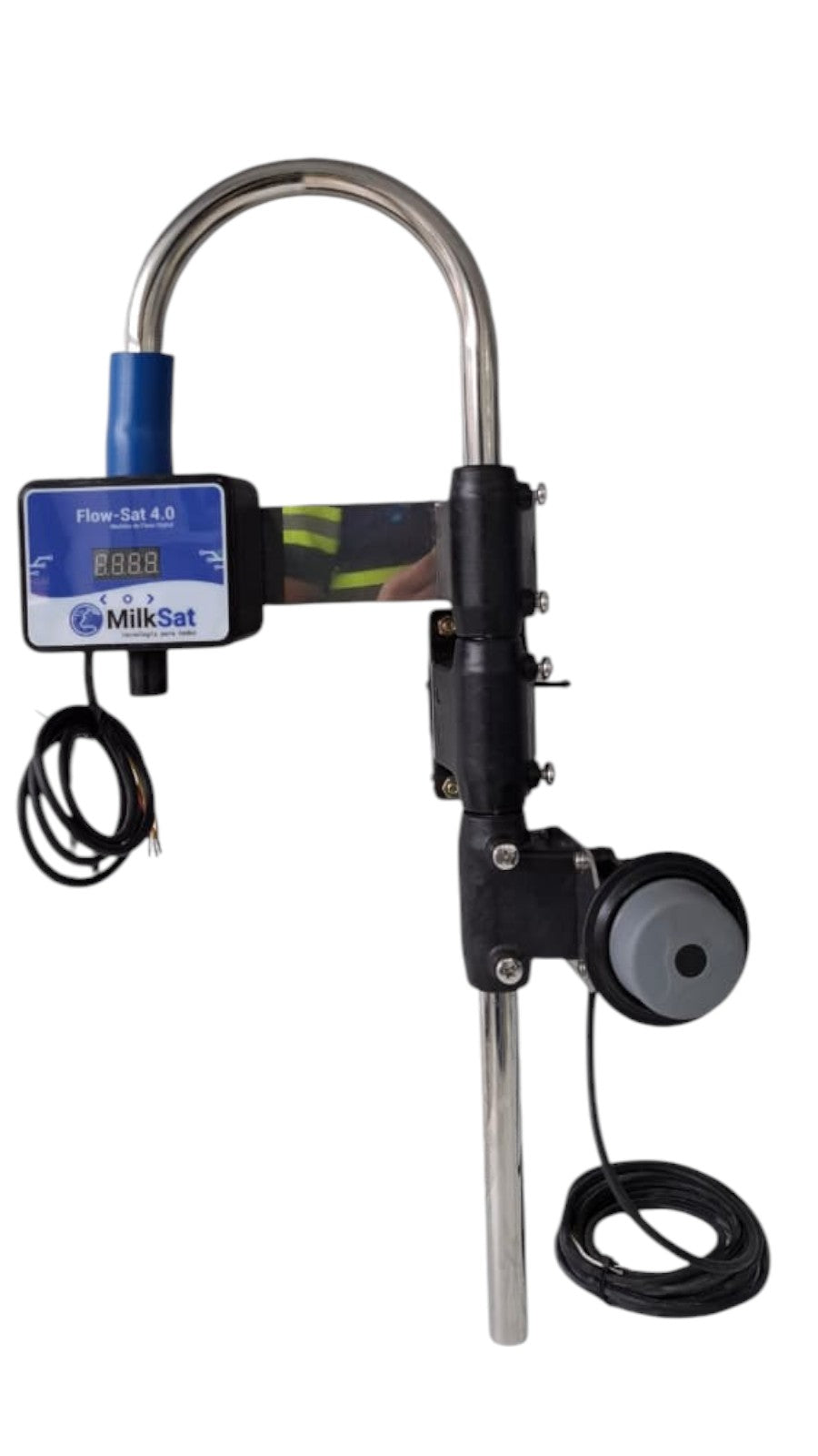 MEDIDOR DE FLUJO DE LECHE CON VISOR