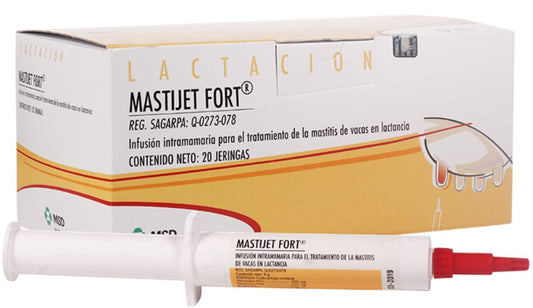 MASTIJET FORT 8X20 INJ CAJA 20 UNIDADES