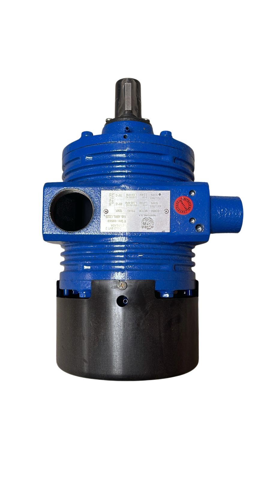 BOMBA DE VACIO BVT2 750L VENTILADA CON SILENCIADOR Y LUBRICANTE