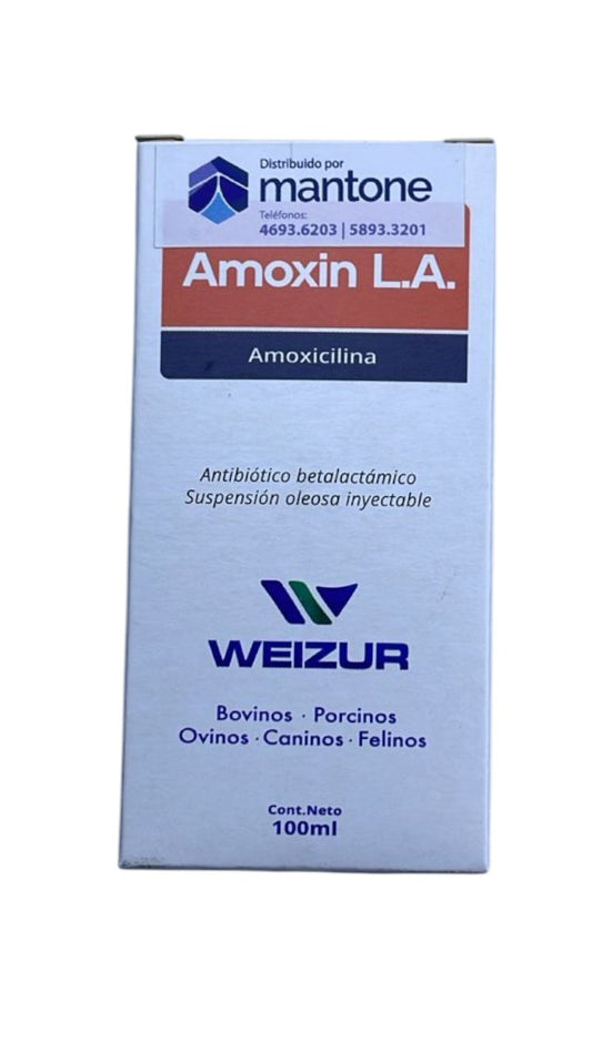 FRASCOS DE AMOXIN L.A X 100 ML/LOTE #49