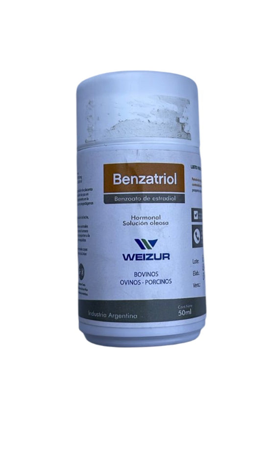 FRASCOS DE BENZATRIOL X 50 ML/LOTE #19