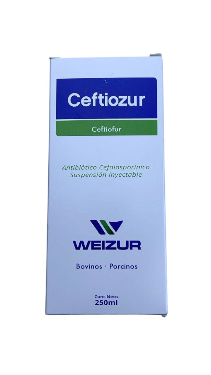 FRASCOS DE CEFTIOZUR X 250 ML/LOTE #266