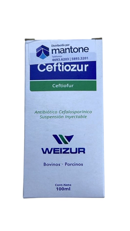 FRASCOS DE CEFTIOZUR X 100ML/LOTE #264