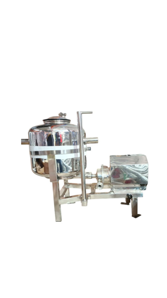 UNIDAD FINAL INOX 50L INCLUYENDO BOMBA DE LECHE